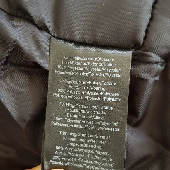 PUREMSX Men's Quilted Jacket Parka Insulated Fur Hooded Heavy Duty Overcoat Sz M - Picture 14 of 16